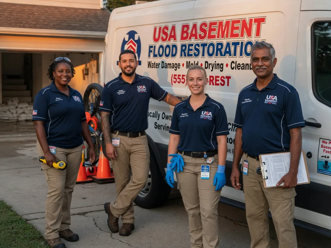 Basement Flood Cleanup company in Effie, LA