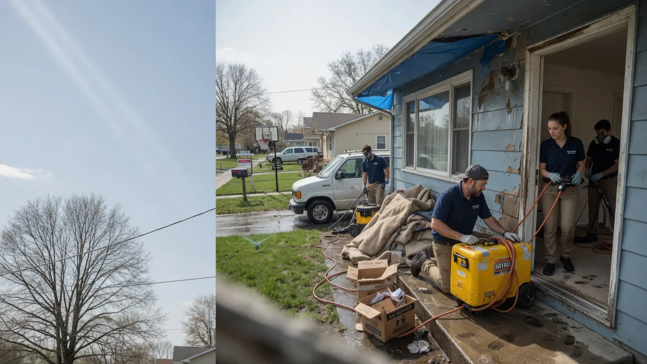 Basement Flood Cleanup in Effie, LA near me